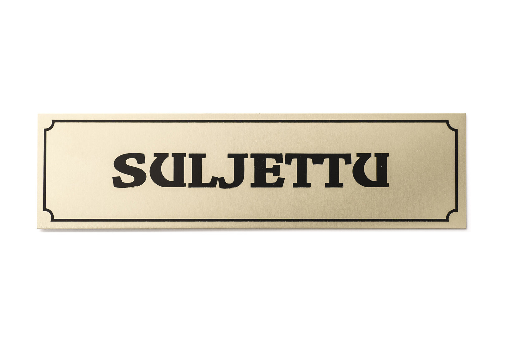 SULJETTU